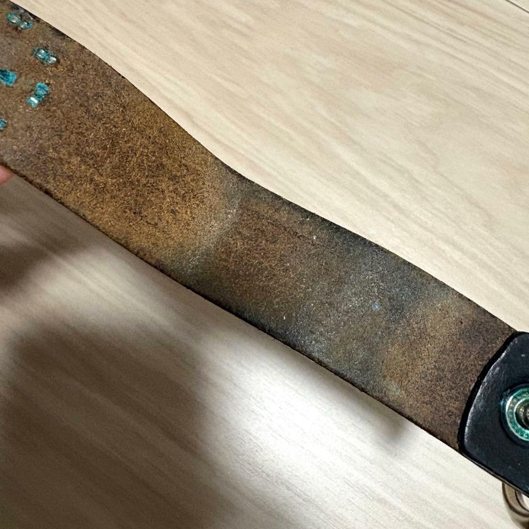 11/30迄！レア ウルフズヘッド 幹田卓司 レザーキーホルダー ヴィンテージ