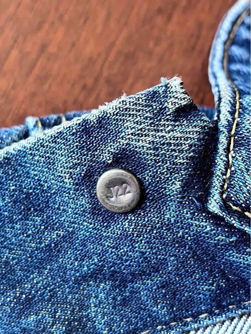 お値下げ！リーバイス557 デニムJK サード日本製　リベット裏J22 ビッグE