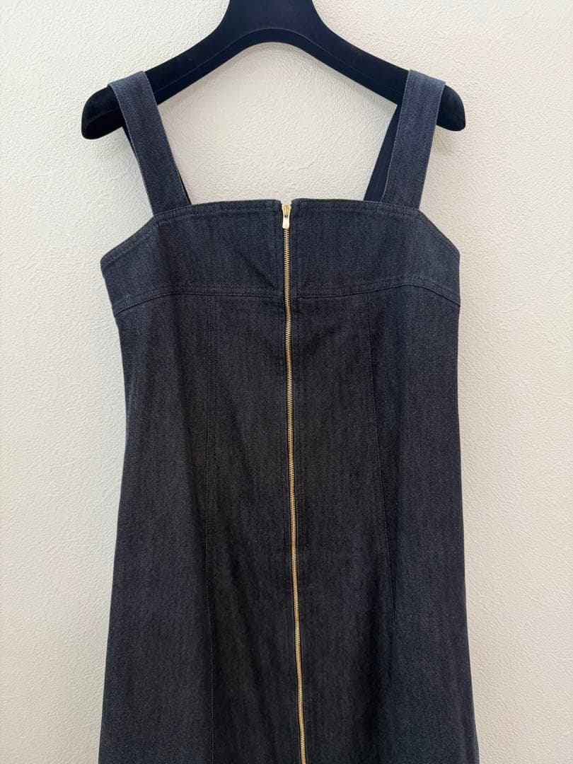 ANAYI アナイ デニムライクジャンパードレス ワンピース ジャンパースカート