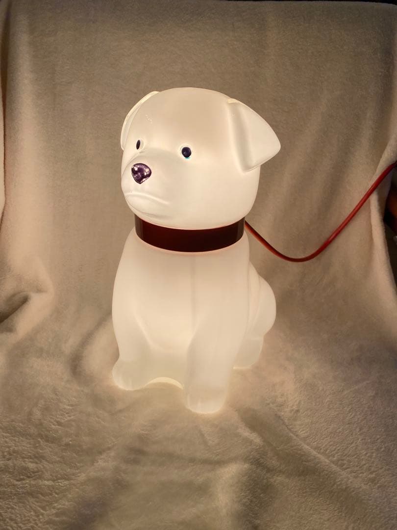 MAXRAY マックスレイ 子犬ランプ 犬 岡田あーみん 希少品 ビンテージ