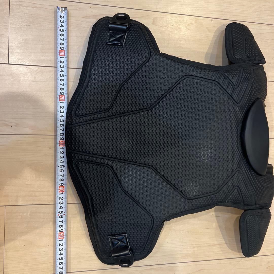 MizunoPro キャッチャー用 硬式 プロテクター ブラック