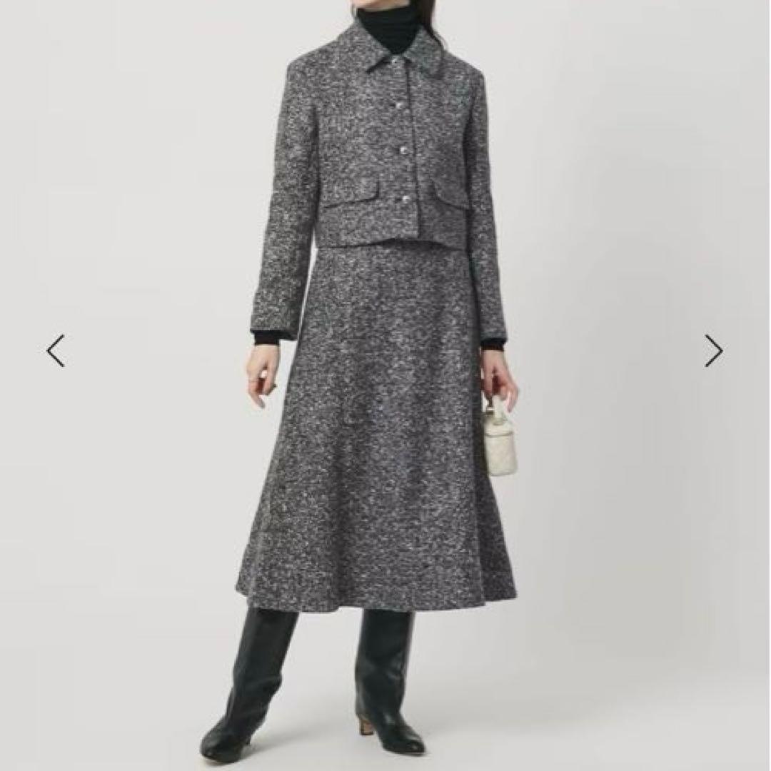 ユナイテッドアローズ シルクネップ ツイードライク ジャケット