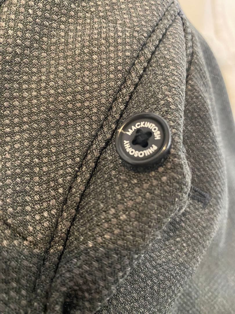 マッキントッシュ フィロソフィー　トロッター　グレー スーツ