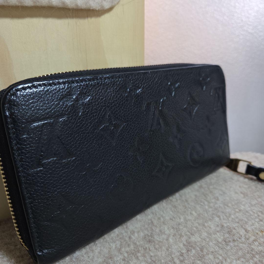 Louis Vuitton アンプラントジッピーウォレット★ブラック長財布