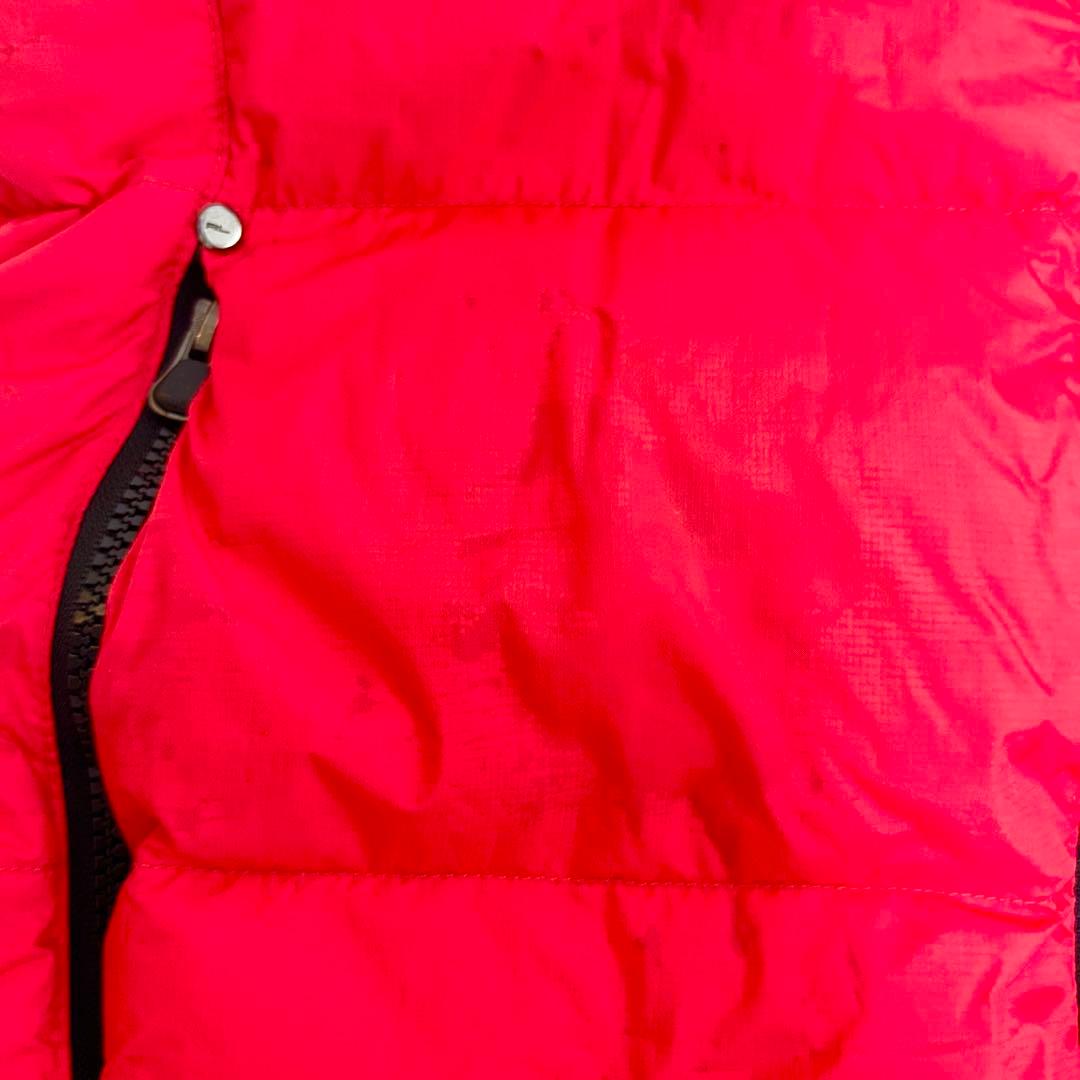 美品✨ポロ　ラルフローレン　POLO ダウンベスト　赤　レッド　ビッグポニー