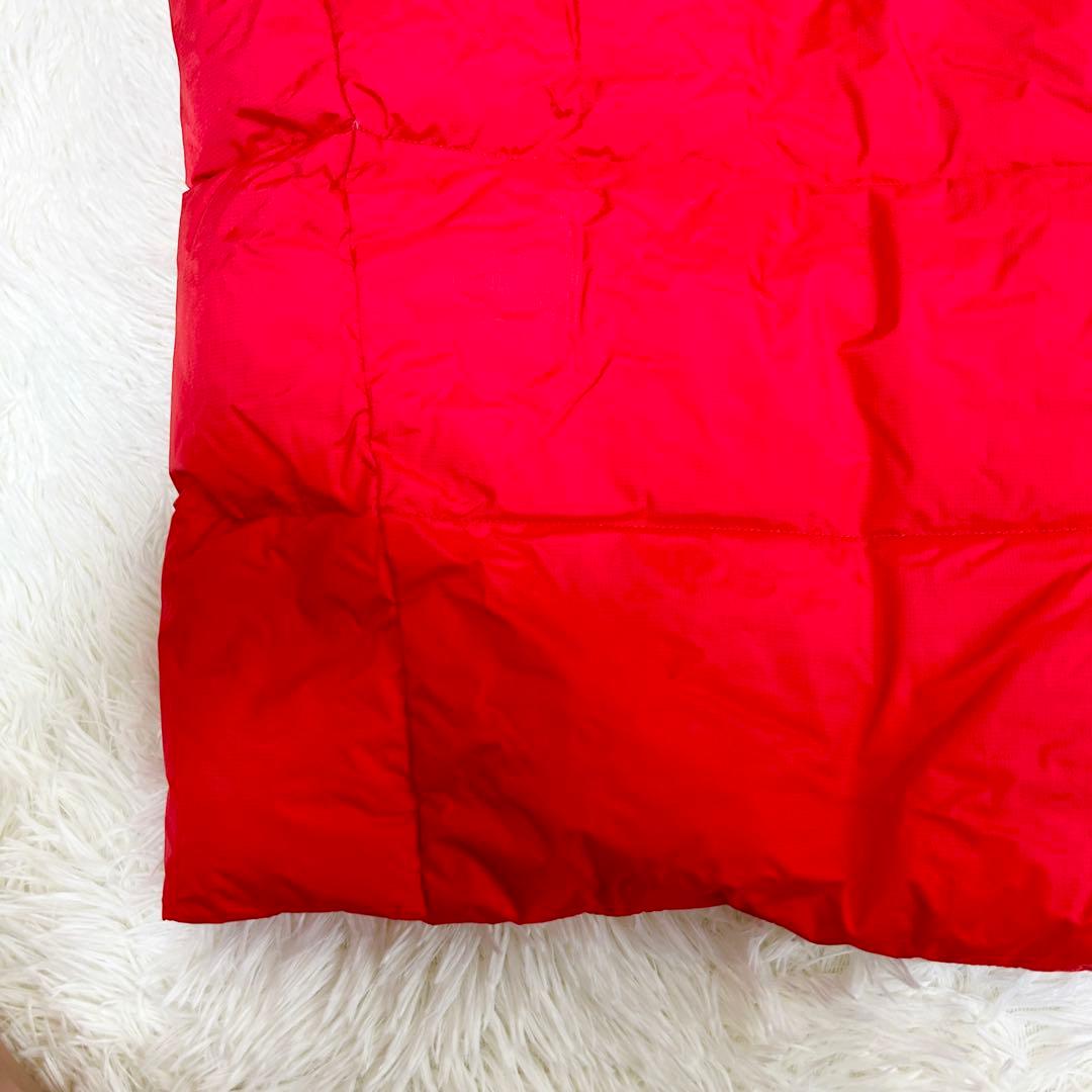 美品✨ポロ　ラルフローレン　POLO ダウンベスト　赤　レッド　ビッグポニー