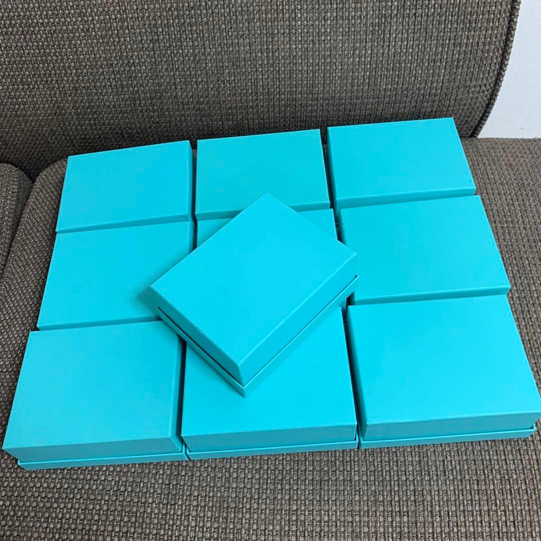 国内現行品　ティファニーブレスレット　空箱　アクセサリー小物入れ　10個セット