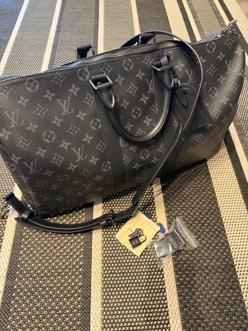 新品同様　ルイヴィトン モノグラム キーポル 45 M40569 keepall