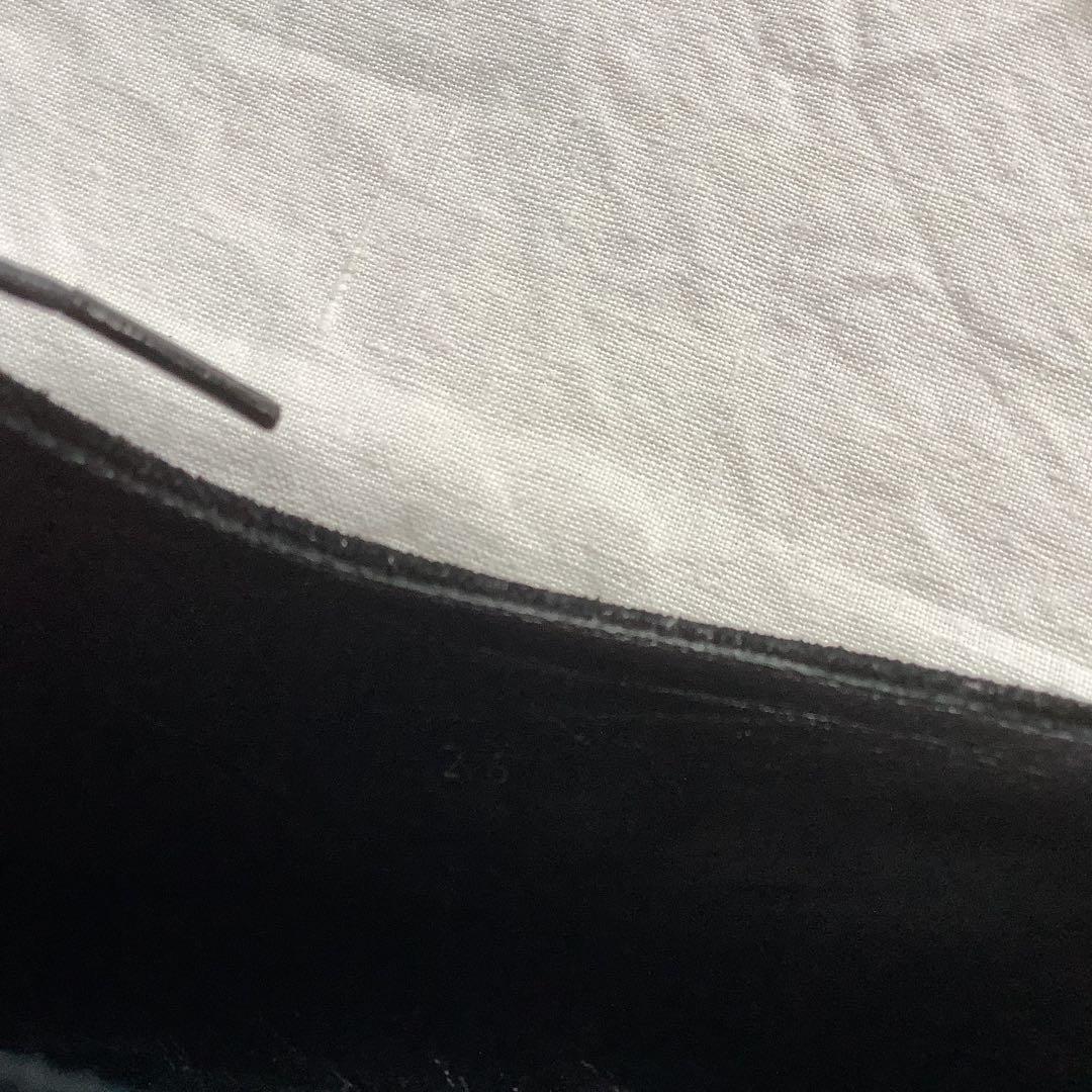 コムデギャルソンオム　プレーントゥ　カーフ&スエード　レザーシューズ　黒/26