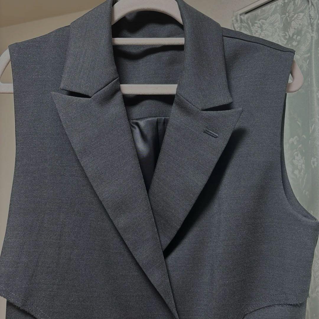 JOSE MOON ジョゼムーン　ノースリーブロングベスト 36