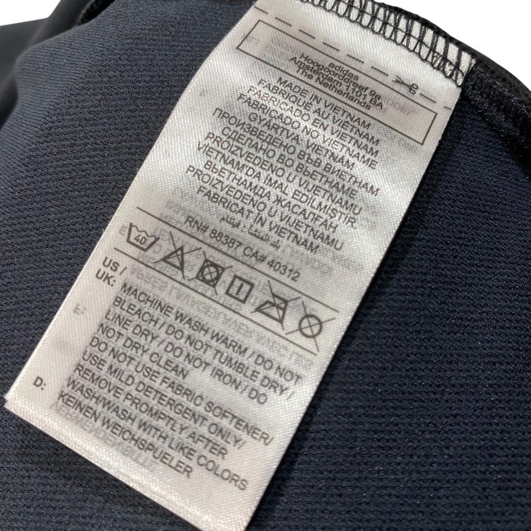 マルボン ゴルフ×アディダス 長袖 フルジップ ジャケット M ブラック