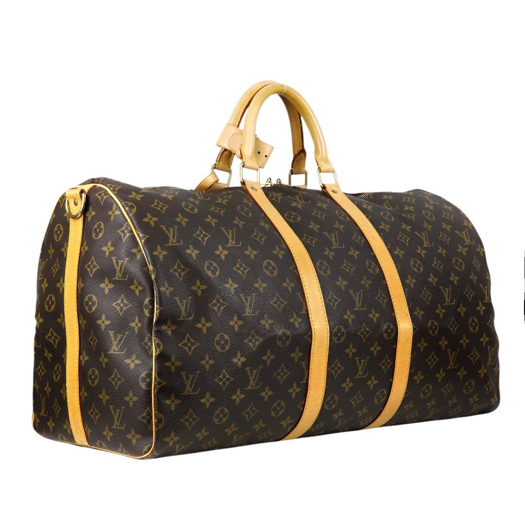 美品 ルイヴィトン モノグラム キーポル バンドリエール55 ボストンバッグ