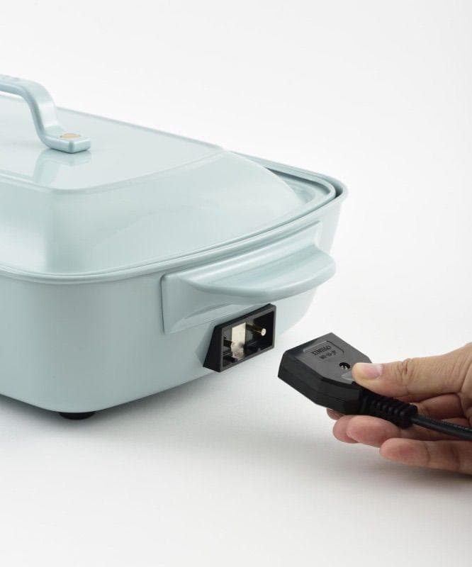 BRUNO ホットプレート グランデ　ブルーグレー　直営店限定カラー　ブルーノ