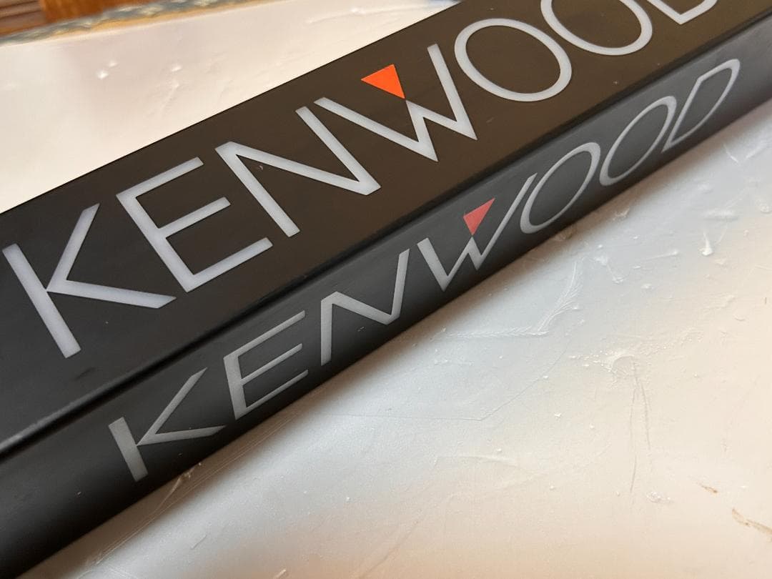 当時物　KENWOOD 　店頭ディスプレイライト　　現状