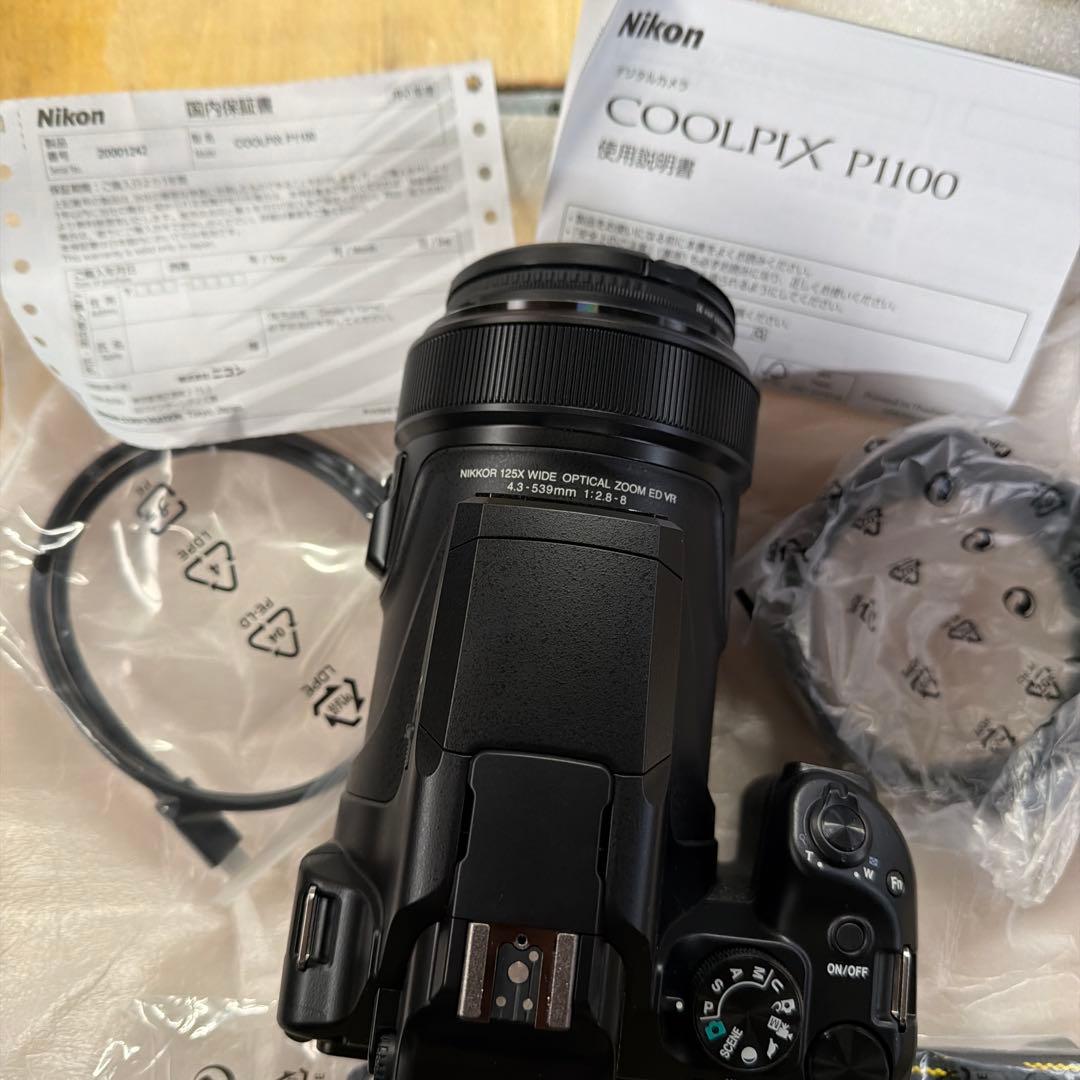 nikon coolpix p1100プラス、予備バッテリー