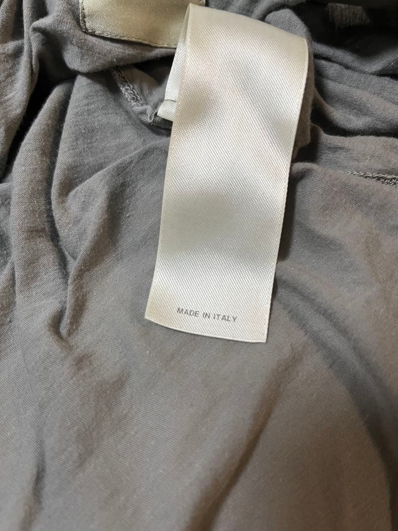 Rick Owensグレー 長袖 Tシャツ