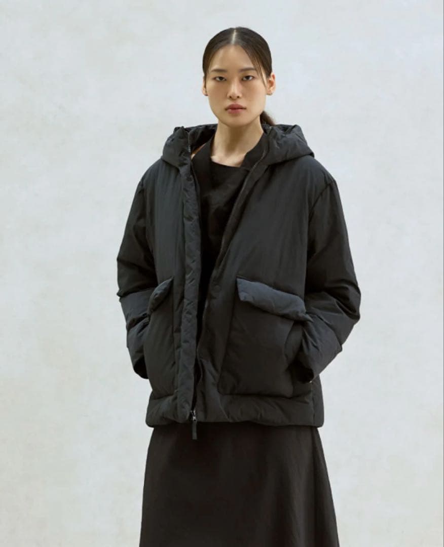 コニー ベビーキャリアアウター パデットジャケット ダウンコートママダウンL