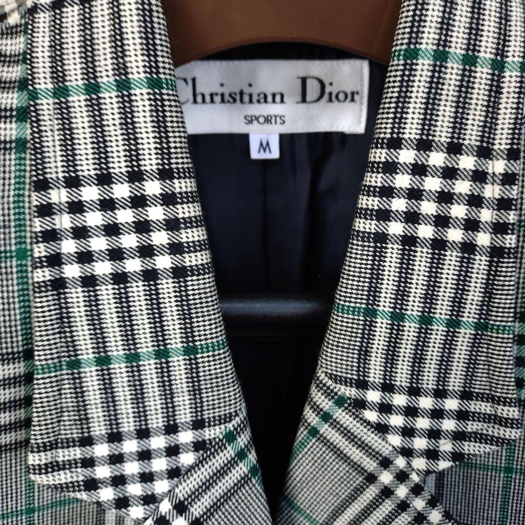 Christian Dior スポーツ　グレンチェック柄 ジャケット M