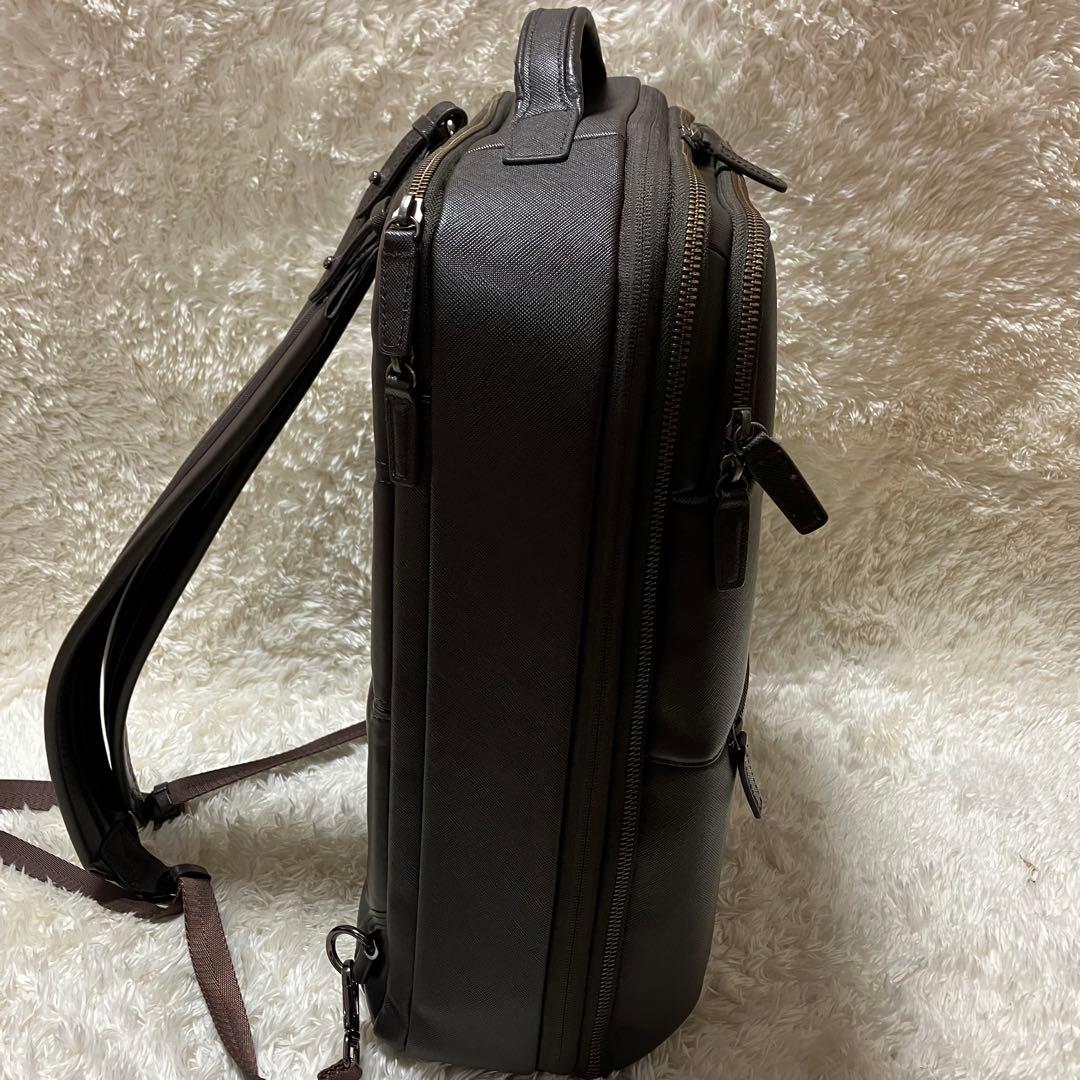 Poco様　EVOON マルチビジネスリュック バックパック　レザー