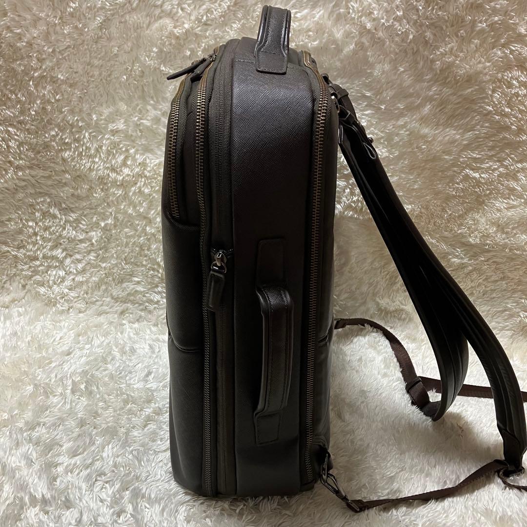 Poco様　EVOON マルチビジネスリュック バックパック　レザー