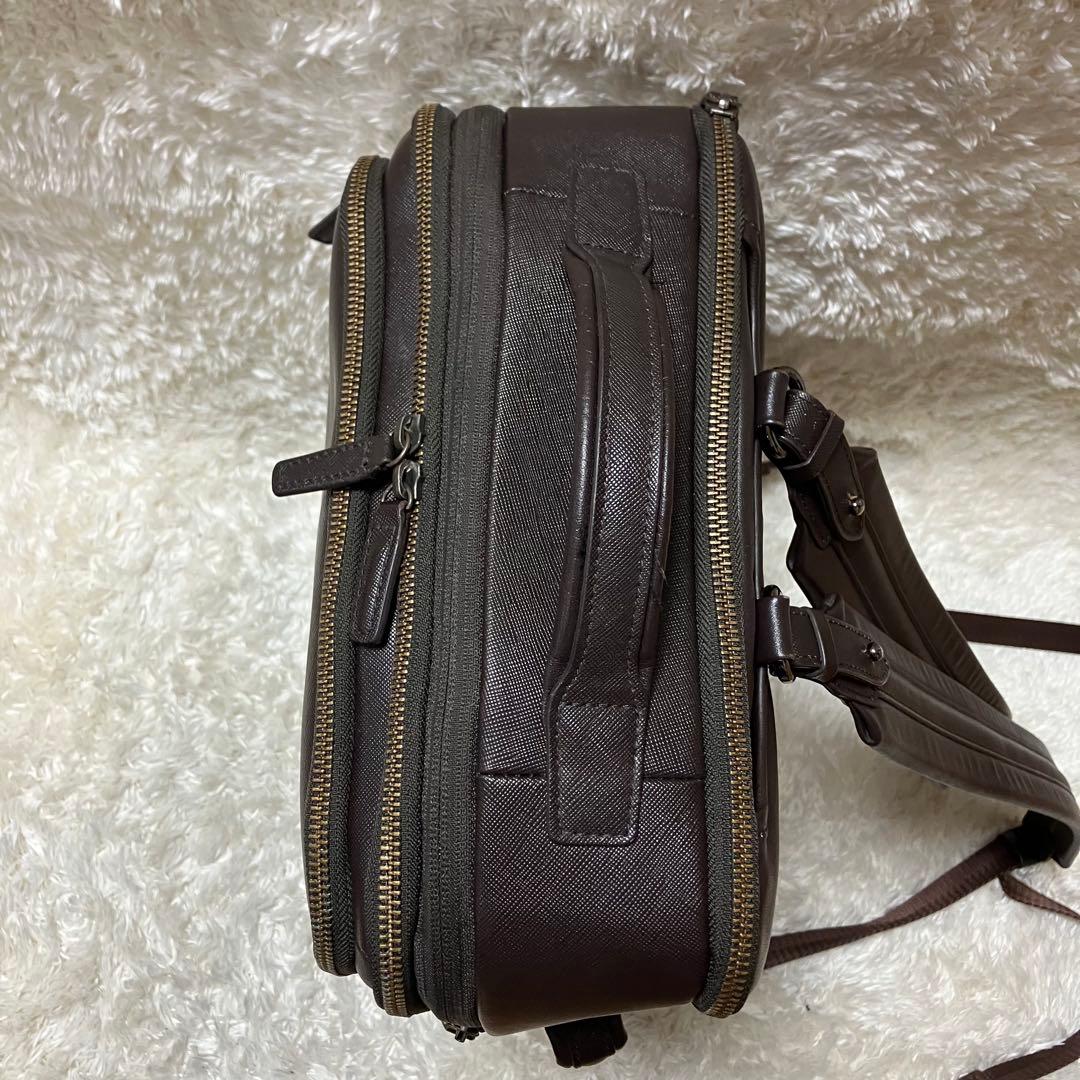 Poco様　EVOON マルチビジネスリュック バックパック　レザー