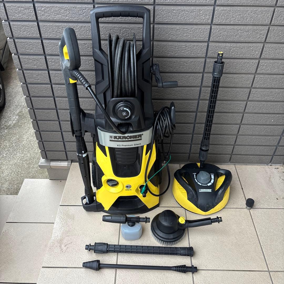 KARCHER K5 プレミアムサイレント 高圧洗浄機 掃除