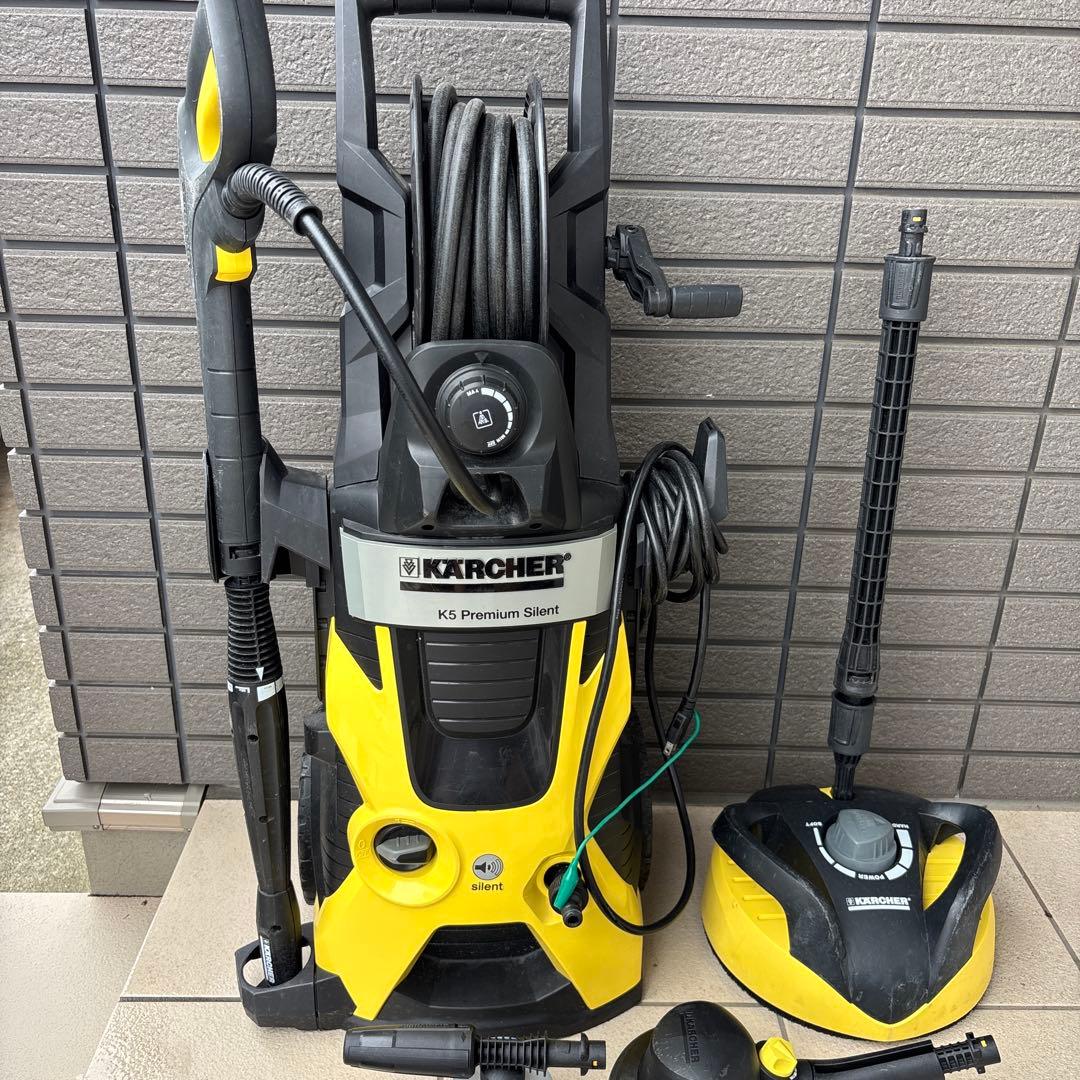 KARCHER K5 プレミアムサイレント 高圧洗浄機 掃除