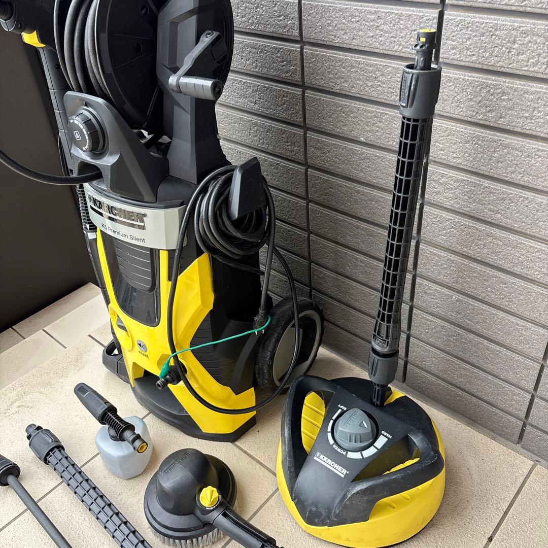 KARCHER K5 プレミアムサイレント 高圧洗浄機 掃除