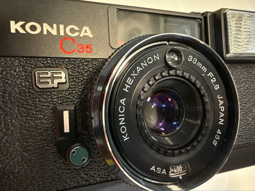 【超 美 品！】KONICA C35 EF フィルムカメラ
