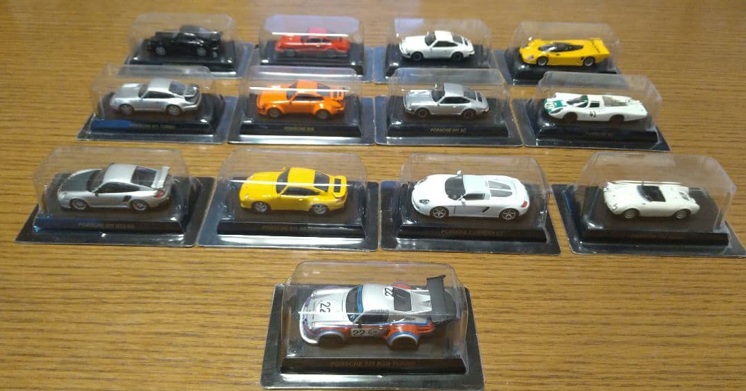 京商 1/64 ポルシェ ミニカーコレクション 13台セット