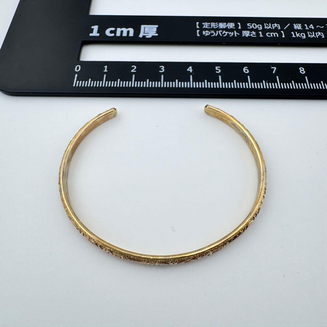 【最終価格！人気商品早い者勝ち！】agete ゴールドバングル　シルバー素材
