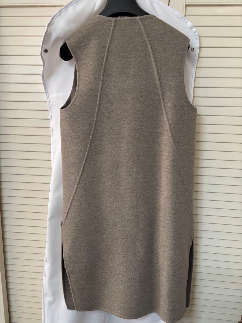 極美品　manzoni24 ロングジレ 38