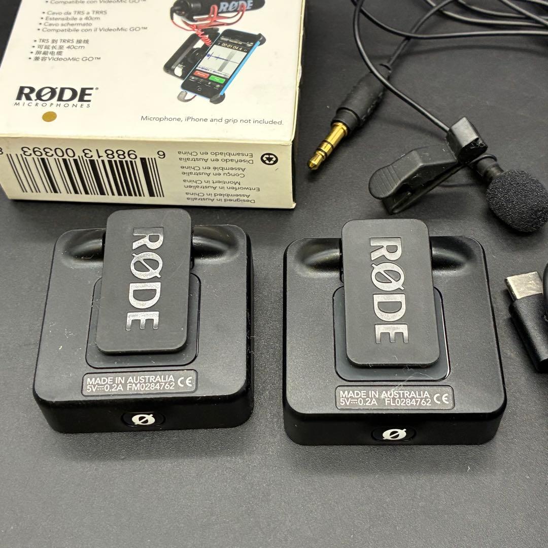 RØDE Wireless GO ワイヤレスマイク