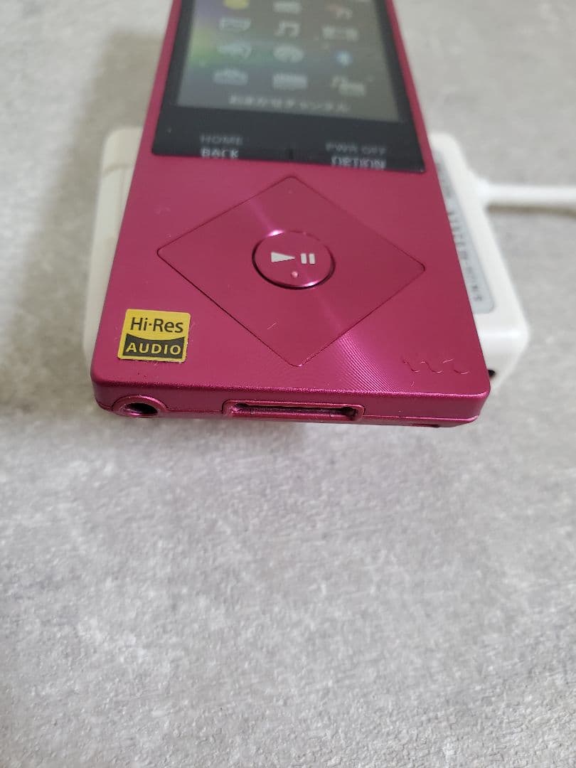 美品　SONY　ミュージックプレーヤー　NW-A25 ボルドーピンク