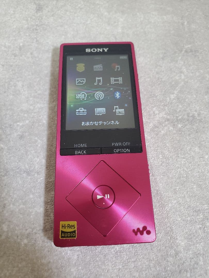 美品　SONY　ミュージックプレーヤー　NW-A25 ボルドーピンク