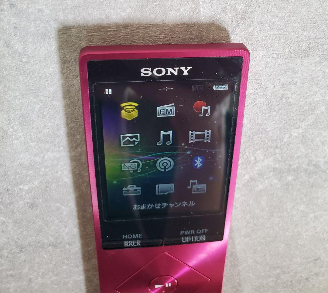 美品　SONY　ミュージックプレーヤー　NW-A25 ボルドーピンク
