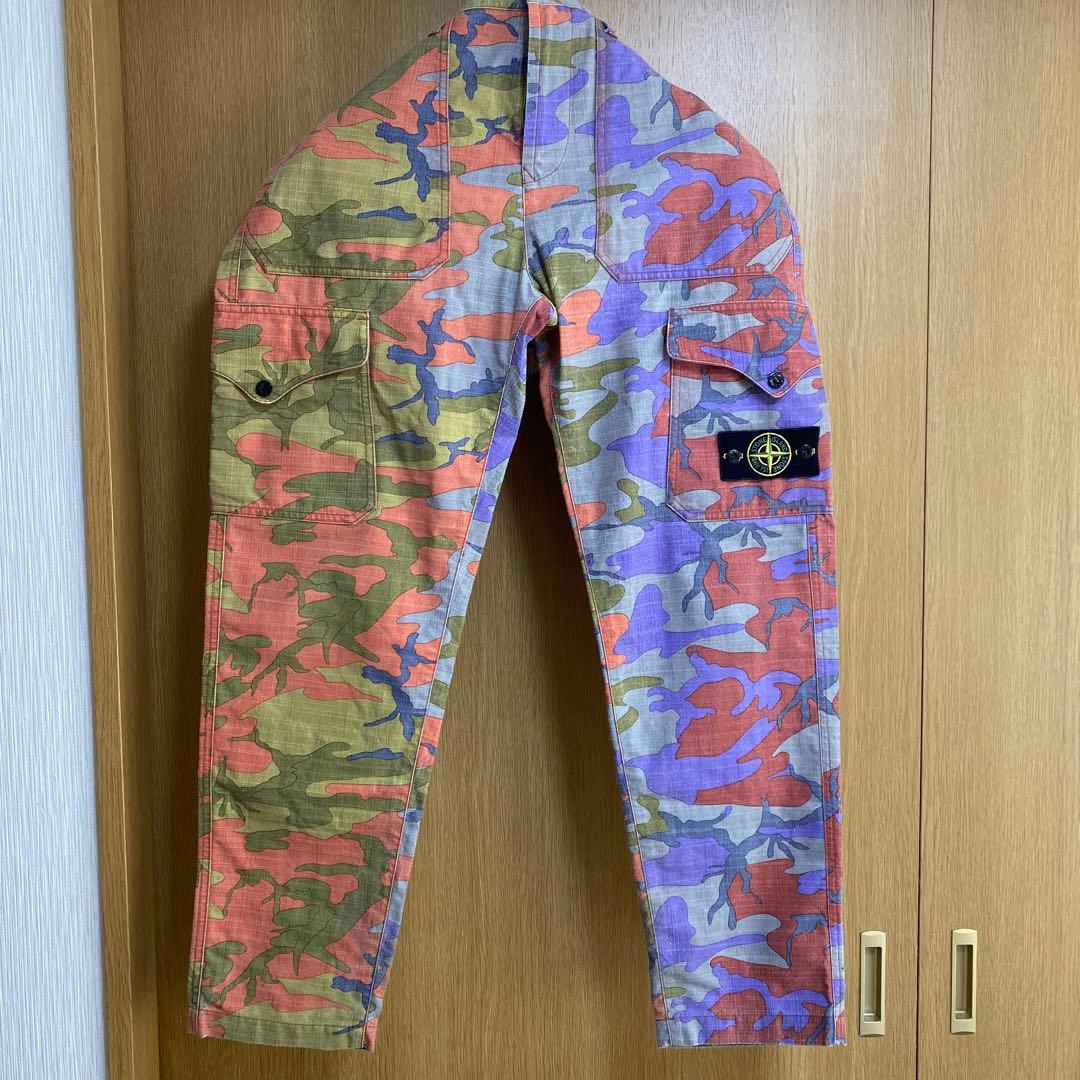 パンツ stone  heritage camo cargo pants