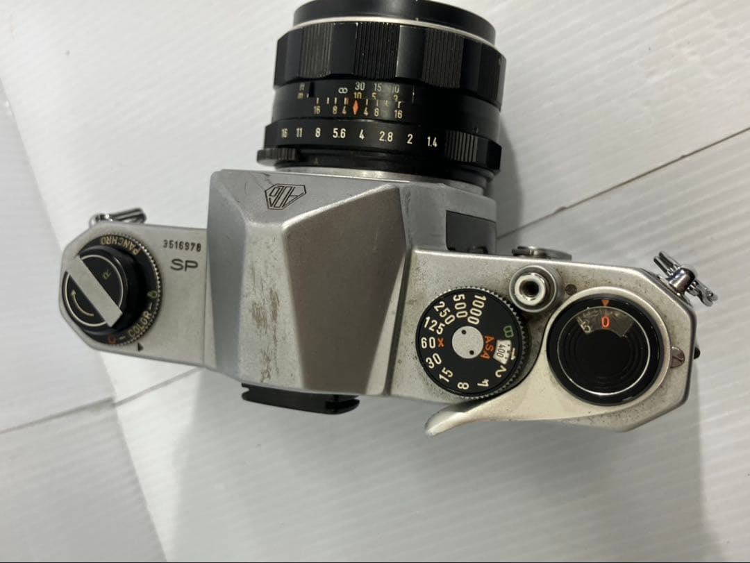 フィルムカメラ PENTAX SPOTMATIC SP Takumar 50mm f1.4
