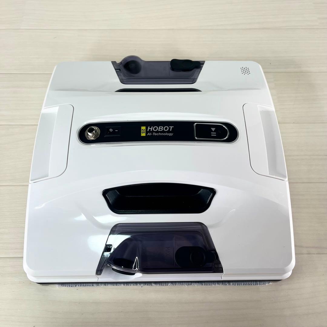 【美品】HOBOT-2S 全自動窓掃除ロボット 四角型最新モデル