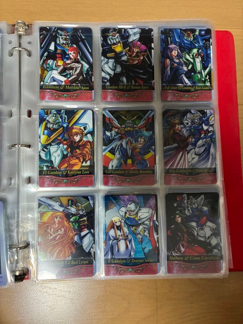 ガンダムウェファーカード第一弾243種・第二弾243種コンプ バインダーセット