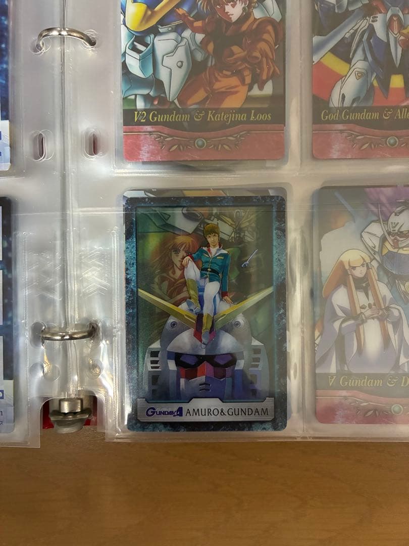 ガンダムウェファーカード第一弾243種・第二弾243種コンプ バインダーセット