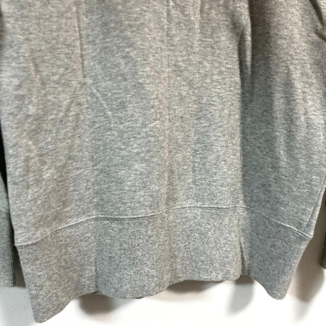 ヒステリックグラマー　スタッズ加工パーカー　グレー　y2k NANA FREE