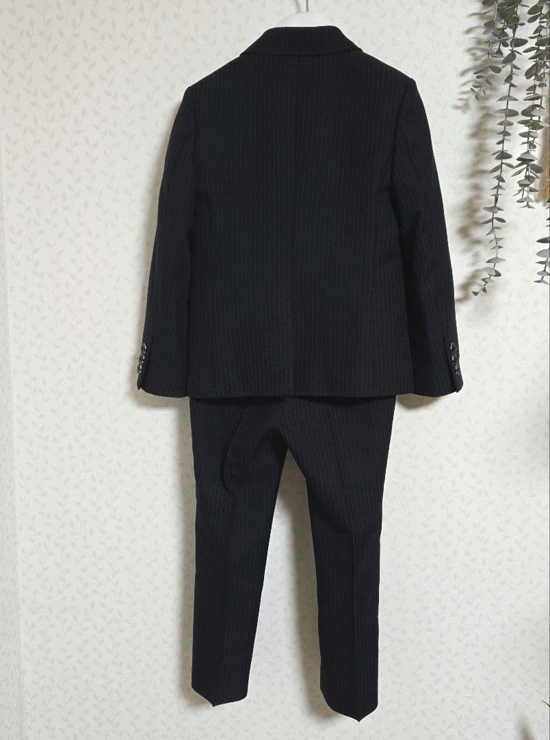 美品　ワルツバイビームスデザイン　スーツセット5点　120　卒服　紺