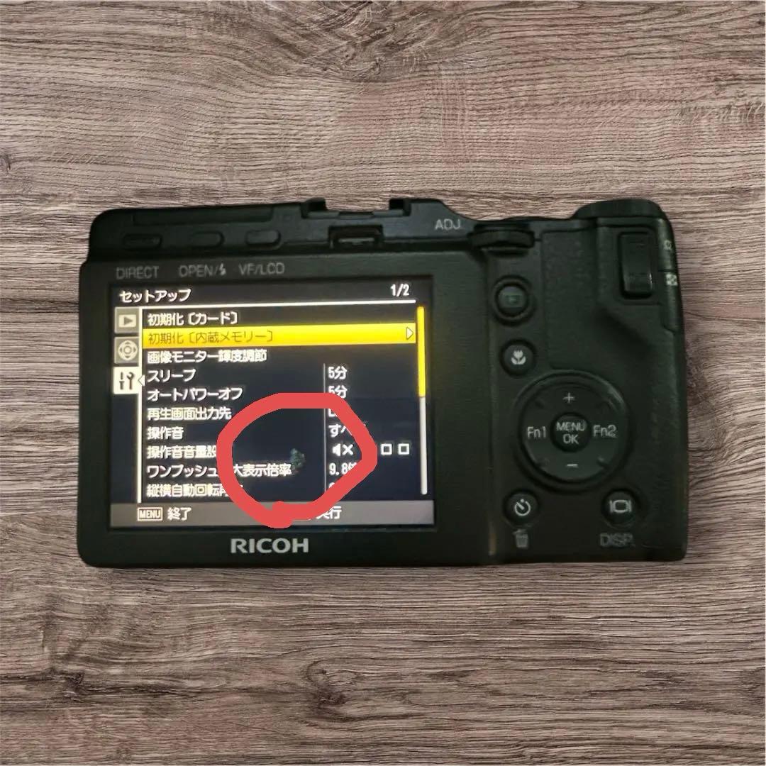 難あり RICOH GXR ボディのみ