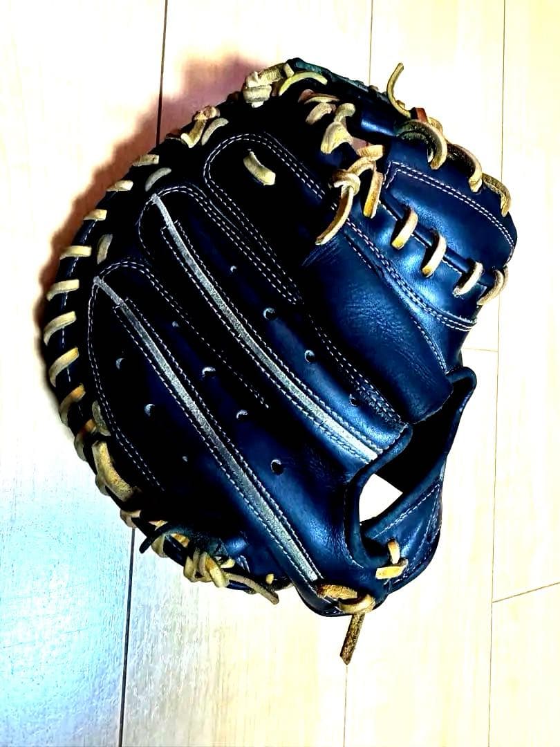 ゼット 少年軟式キャッチャーミット ゼロワンステージ 捕手用　型付け済