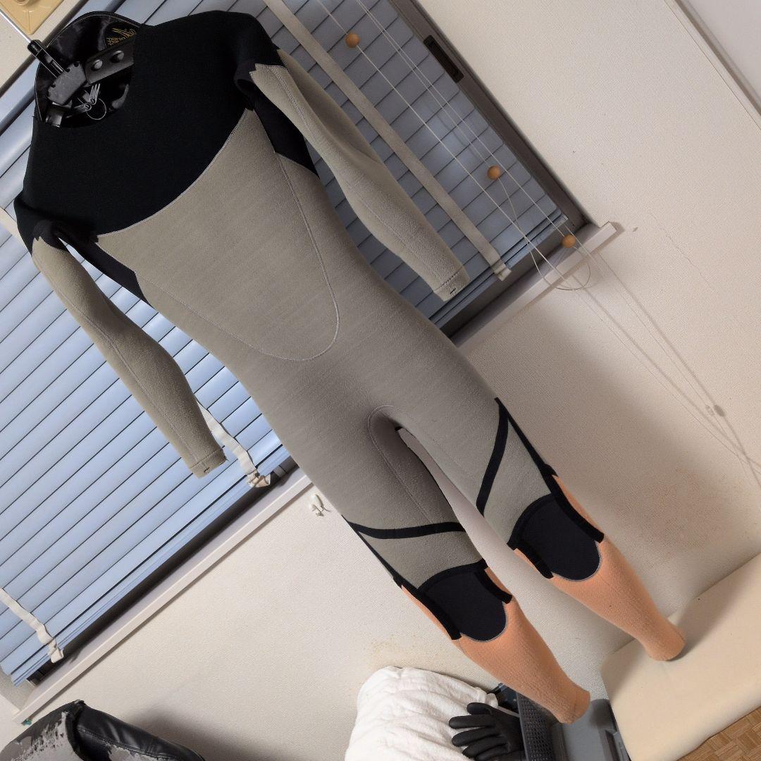 ウェットスーツ　フルスーツXL ブラック/グレー　サーフィン用