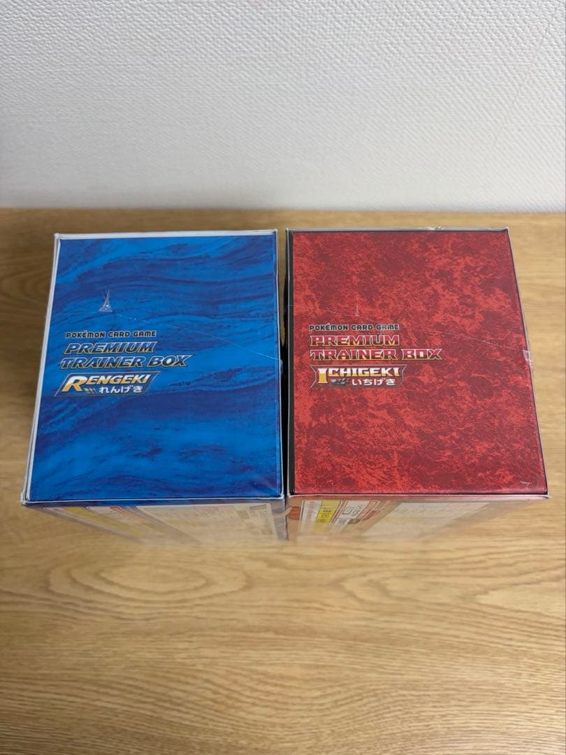 一撃　連撃　プレミアムトレーナーボックス　シュリンク付き未開封