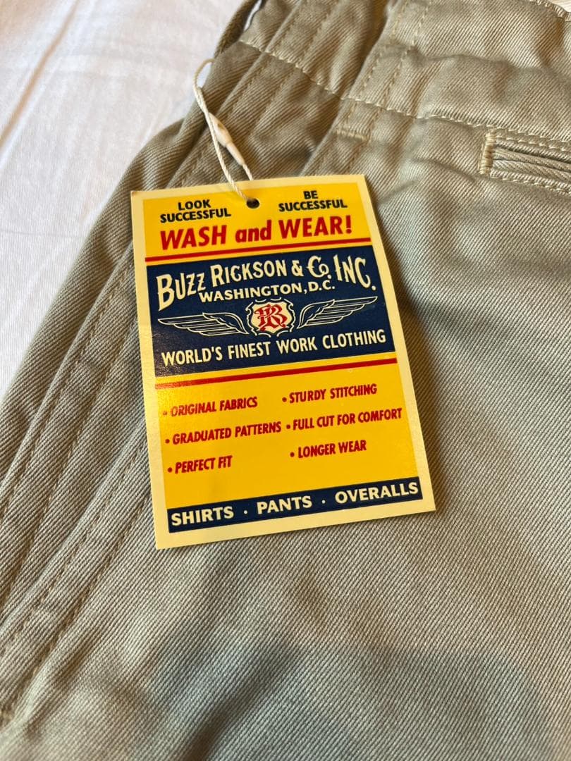 【新品】Buzz Rickson's チノパン M40025A 31