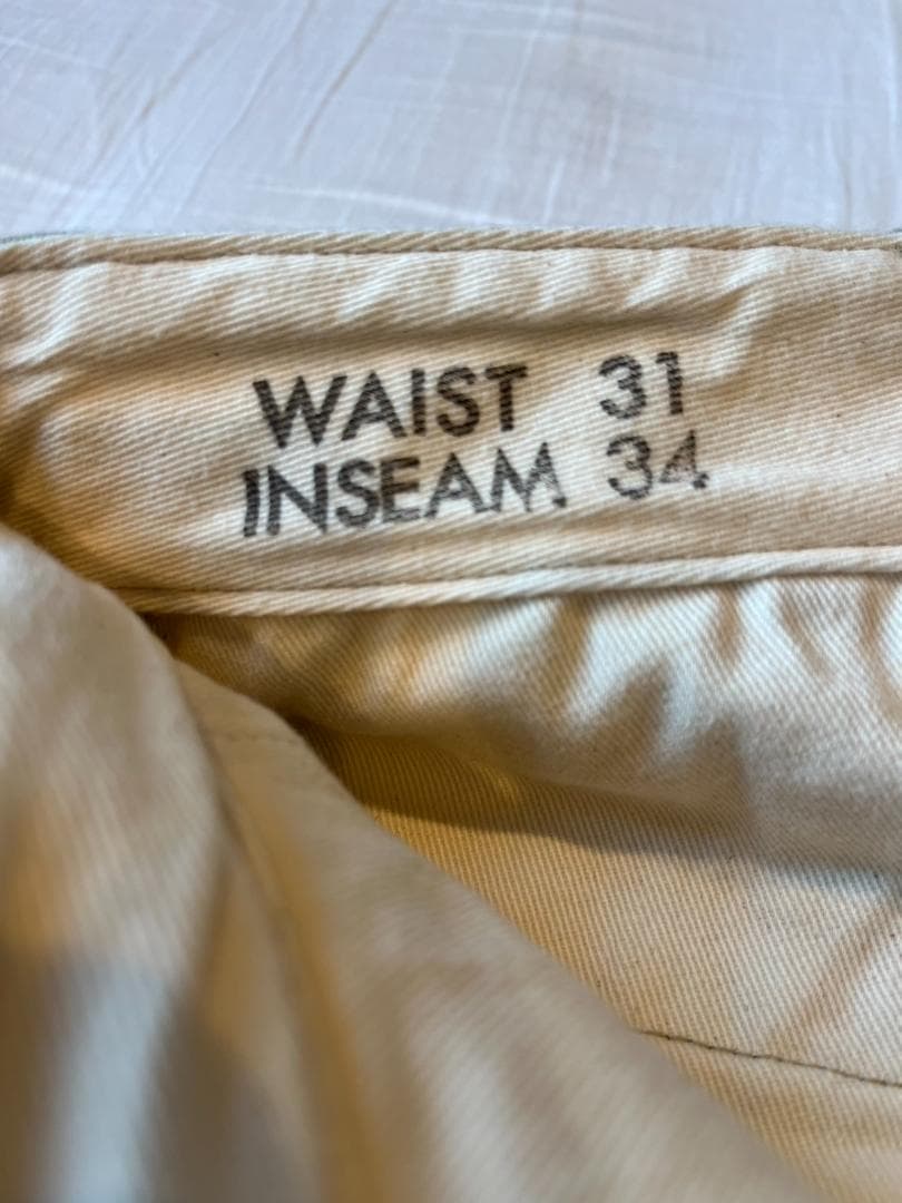 【新品】Buzz Rickson's チノパン M40025A 31