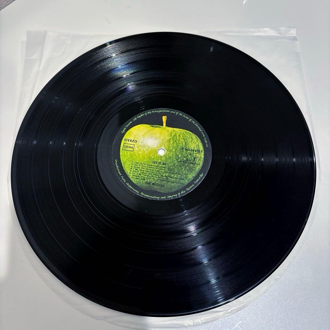 【ジャーマンオリジナル】ビートルズ　Let it be フルコーティング仕様
